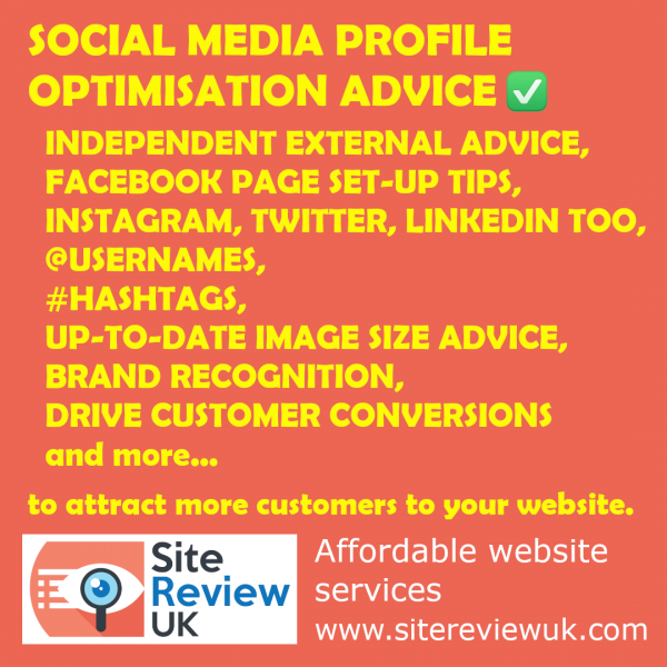 Latest news image. Site Review UK advert: Affordable social media services.