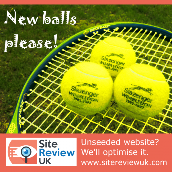 Latest news image. Site Review UK advert: Unseeded website? We'll optimise it.