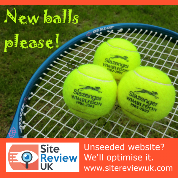 Latest news image. Site Review UK advert: Unseeded website? We'll optimise it.