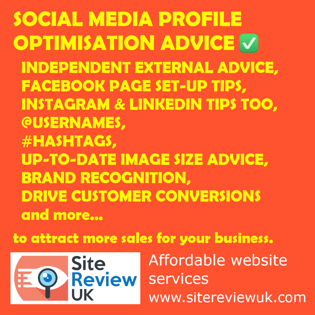 Latest news image. Site Review UK advert: Affordable social media services.