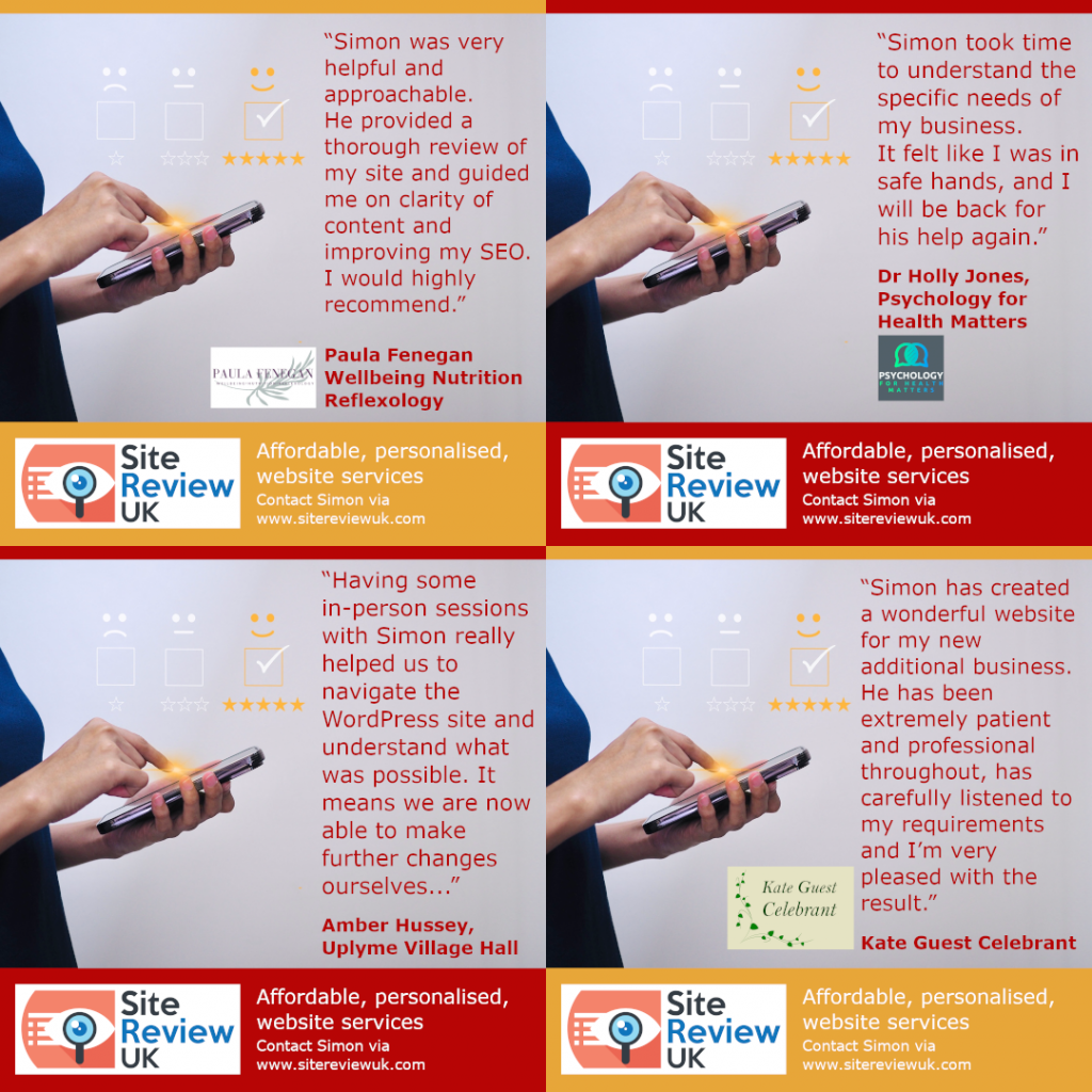 Site Review UK feedback: Latest 5-star reviews