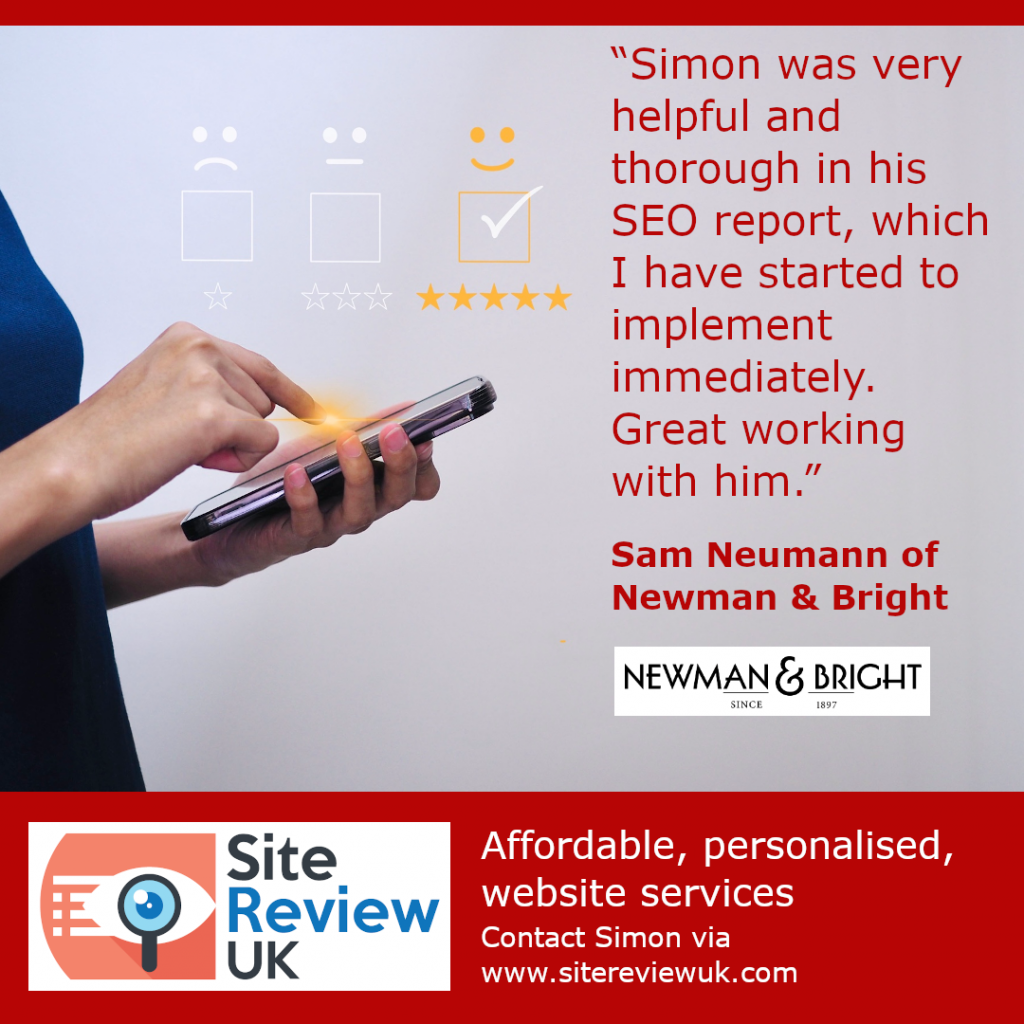 Latest news image. Site Review UK advert: Latest 5-star review #32