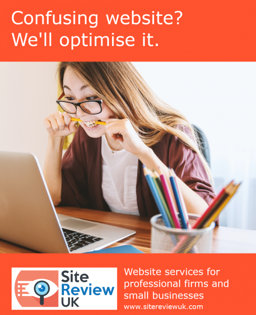 Latest news image. Site Review UK advert: Confusing website? We'll optimise it.