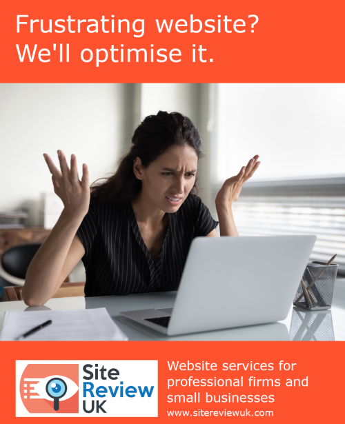Latest news image. Site Review UK advert: Frustrating website? We'll optimise it.
