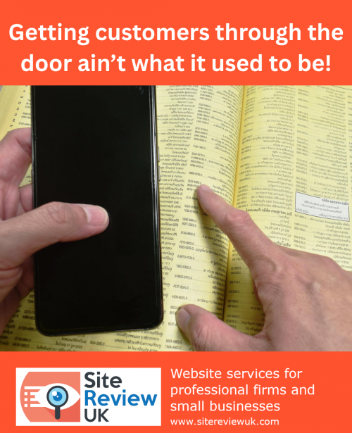 Latest news image. Site Review UK advert: Getting customers through the door ain't what it used to be